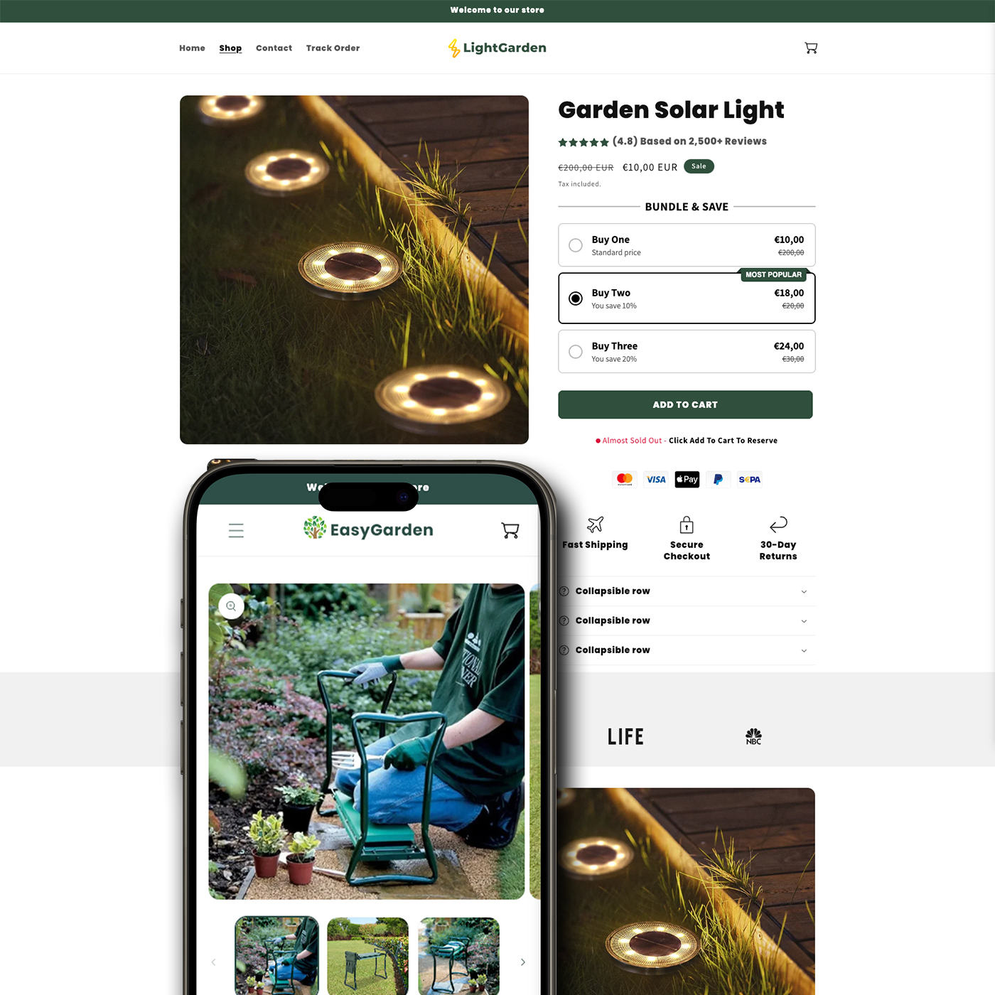 Kuickthemes™ Garden Solar Light