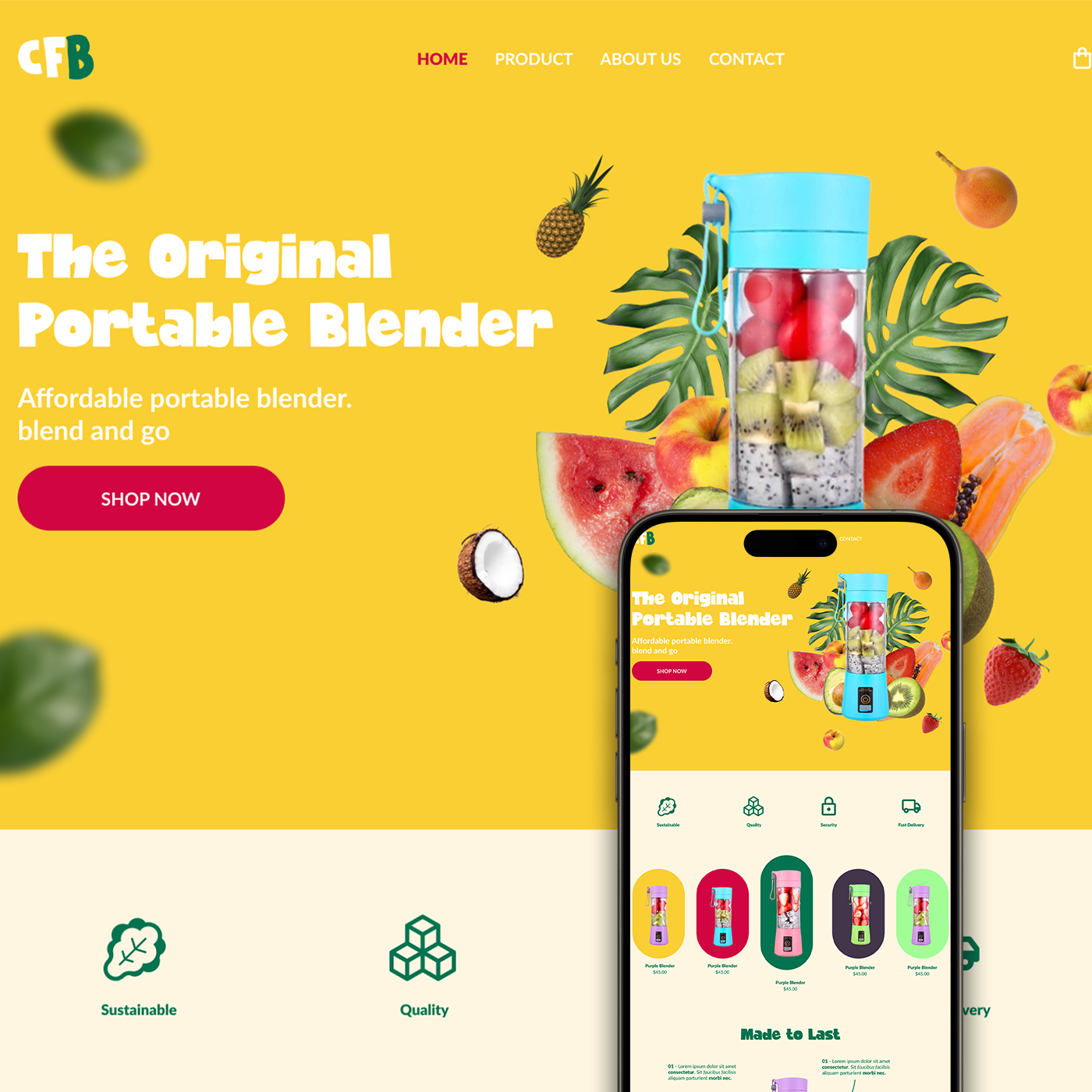 Kuickthemes™ Portable Bottle