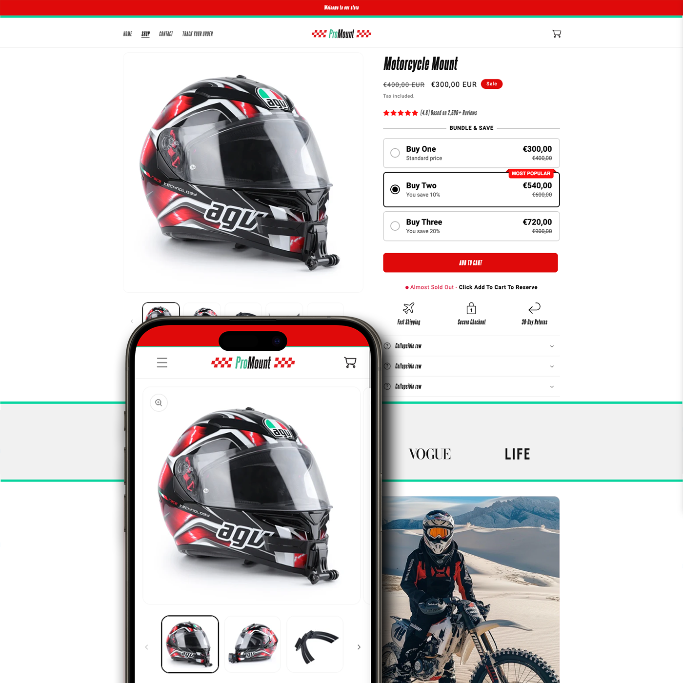 Kuickthemes™ Bike Mount Holder